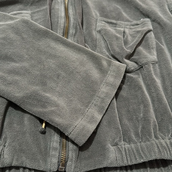 Young Fabulous and Broke Front Zip Hoodie - Picture 2 of 5